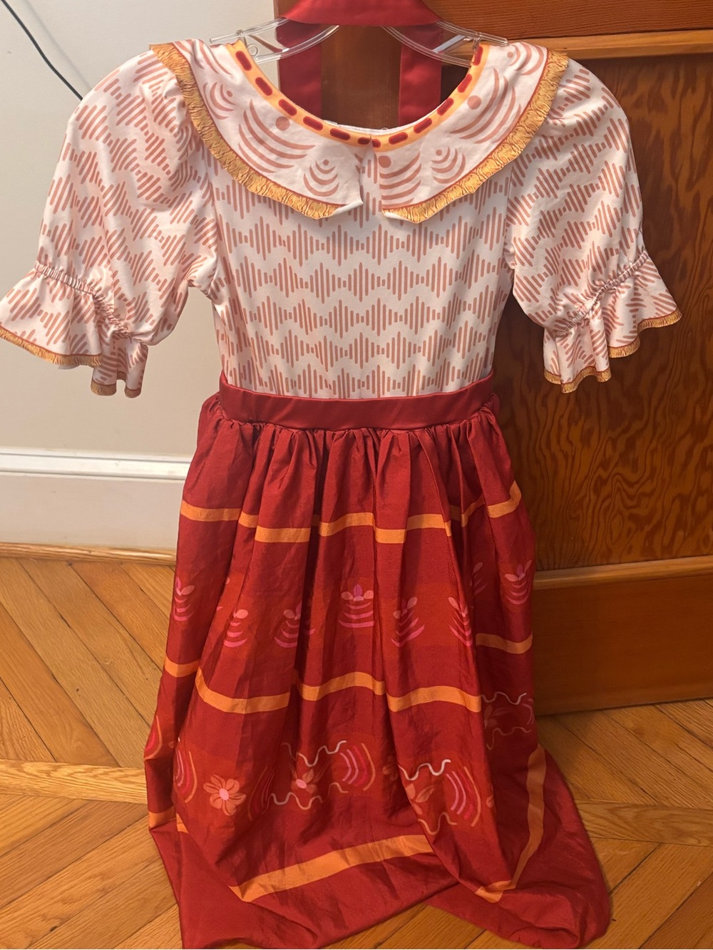 Disney Encanto Dolores Costume Set Size 7/8 Official Disney